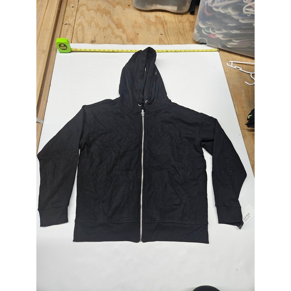 NWT Calvin Klein Performance Mens Black Full Zip Hoodie Sweatshirt Size M